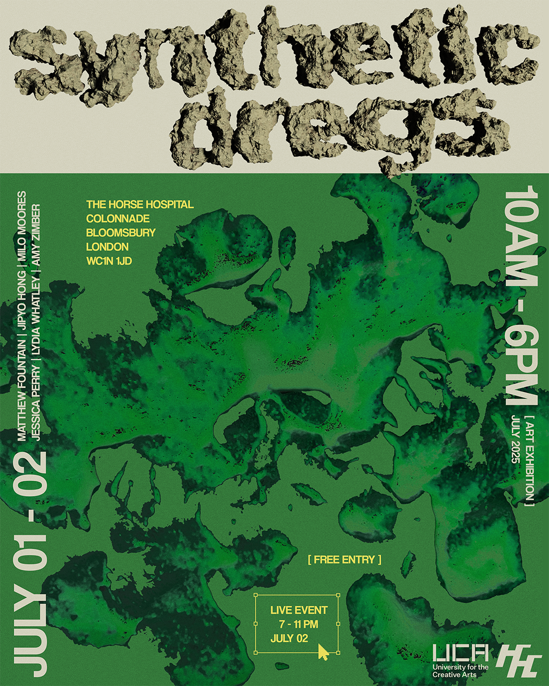 SYNTHETIC DREGS [exhibition + live event night]