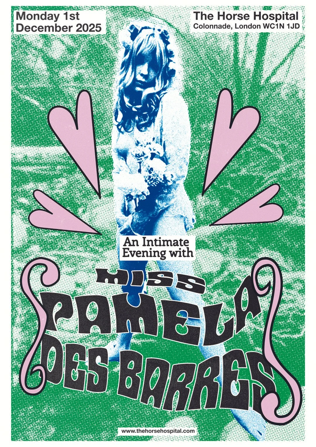 An intimate evening with Miss Pamela Des Barres 