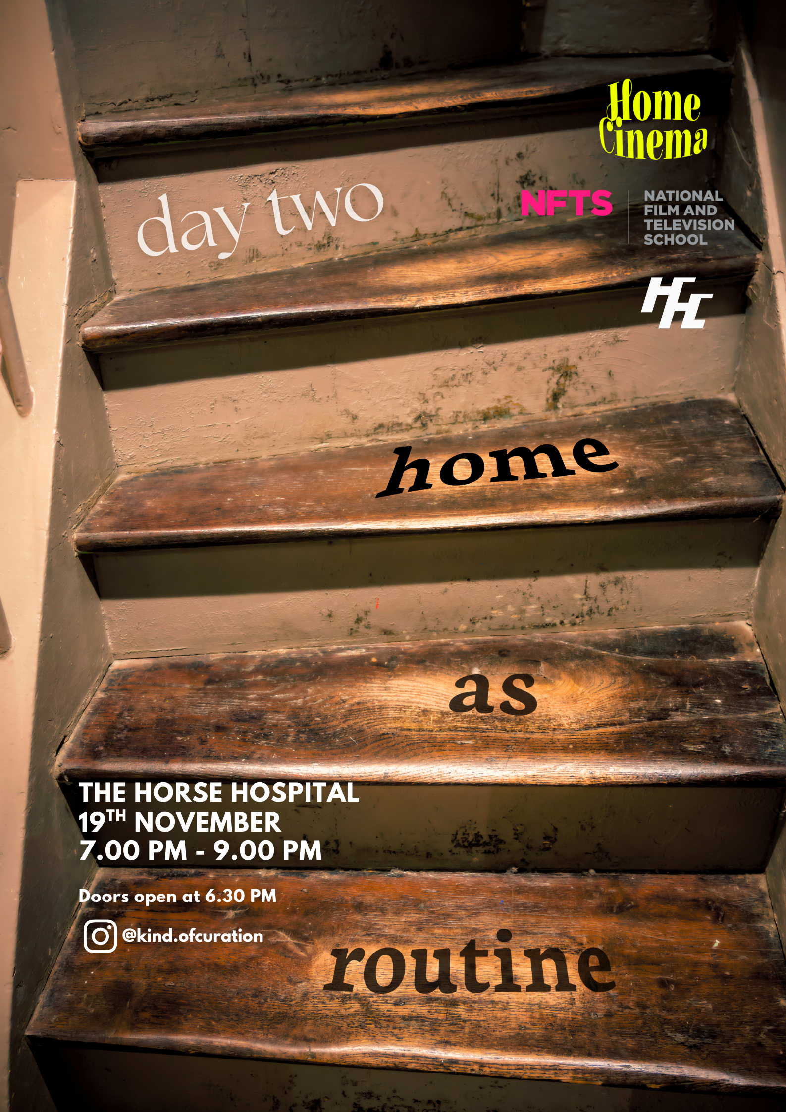 Home Cinema: experimental shorts + Poetry reading + The Lacey Rituals 