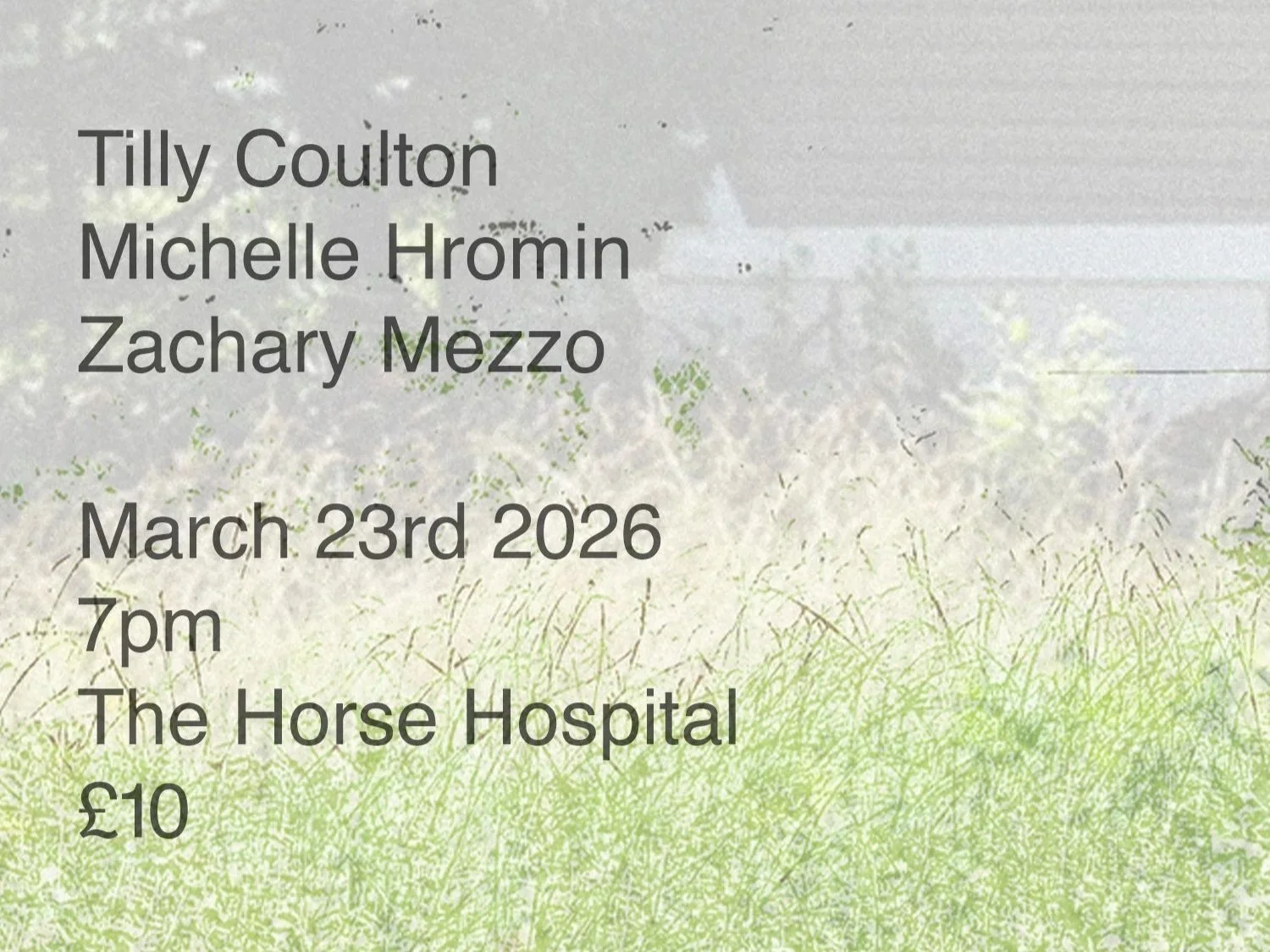 Tilly Coulton | Michelle Hromin | Zachary Mezzo