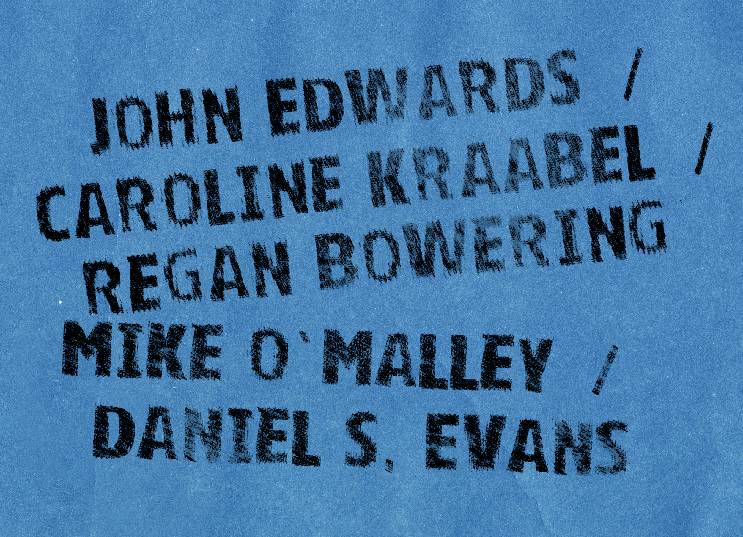 John Edwards / Caroline Kraabel / Regan Bowering (trio) | Mike O'Malley / Daniel S. Evans (duo)