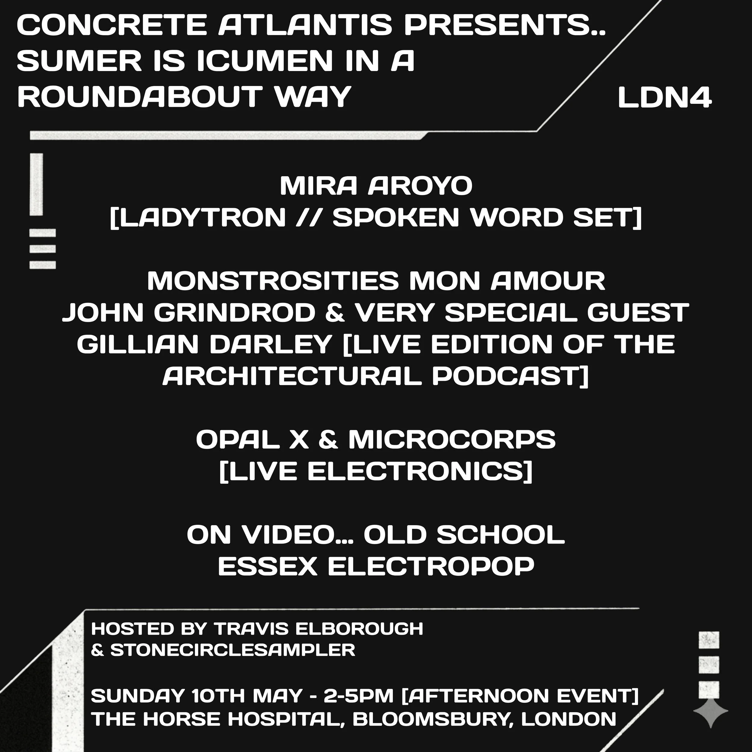 Concrete Atlantis present: Sumer is icumen in a Roundabout Way