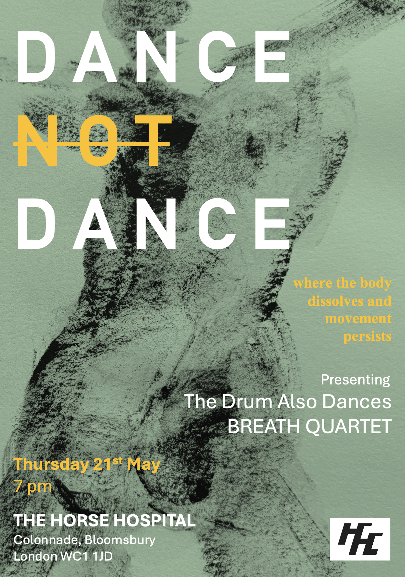 DANCE NOT DANCE: where the body dissolves and movement persists