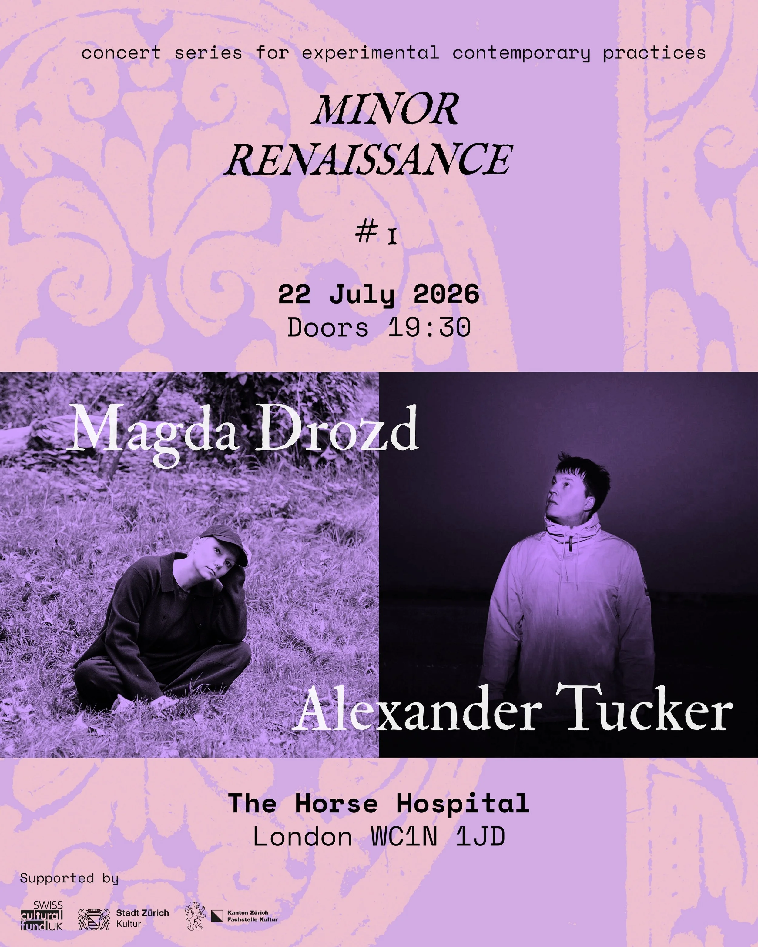 Minor Renaissance# 1 with Alexander Tucker &amp; Magda Drozd