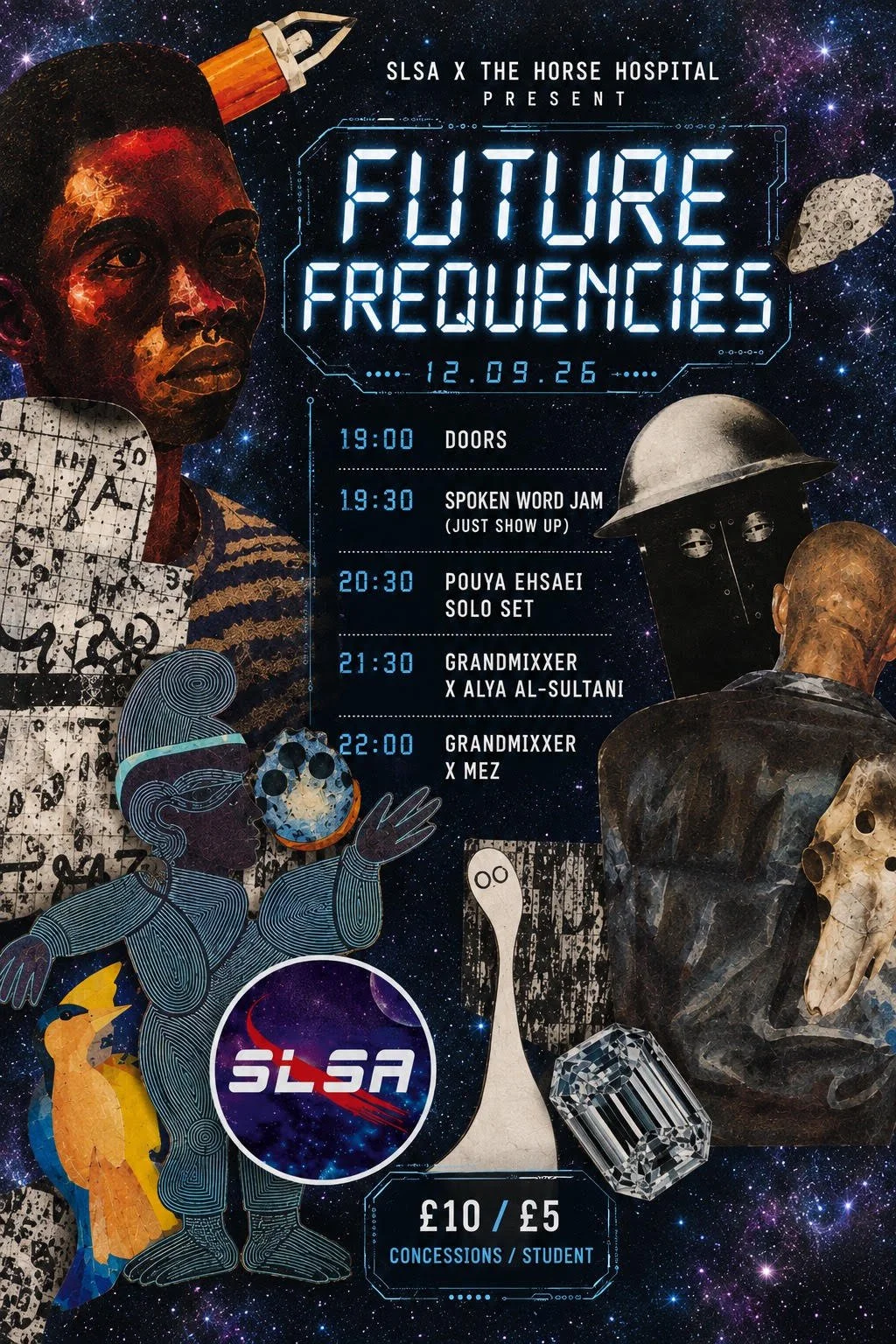 SLSA x The Horse Hospital present: FUTURE FREQUENCIES