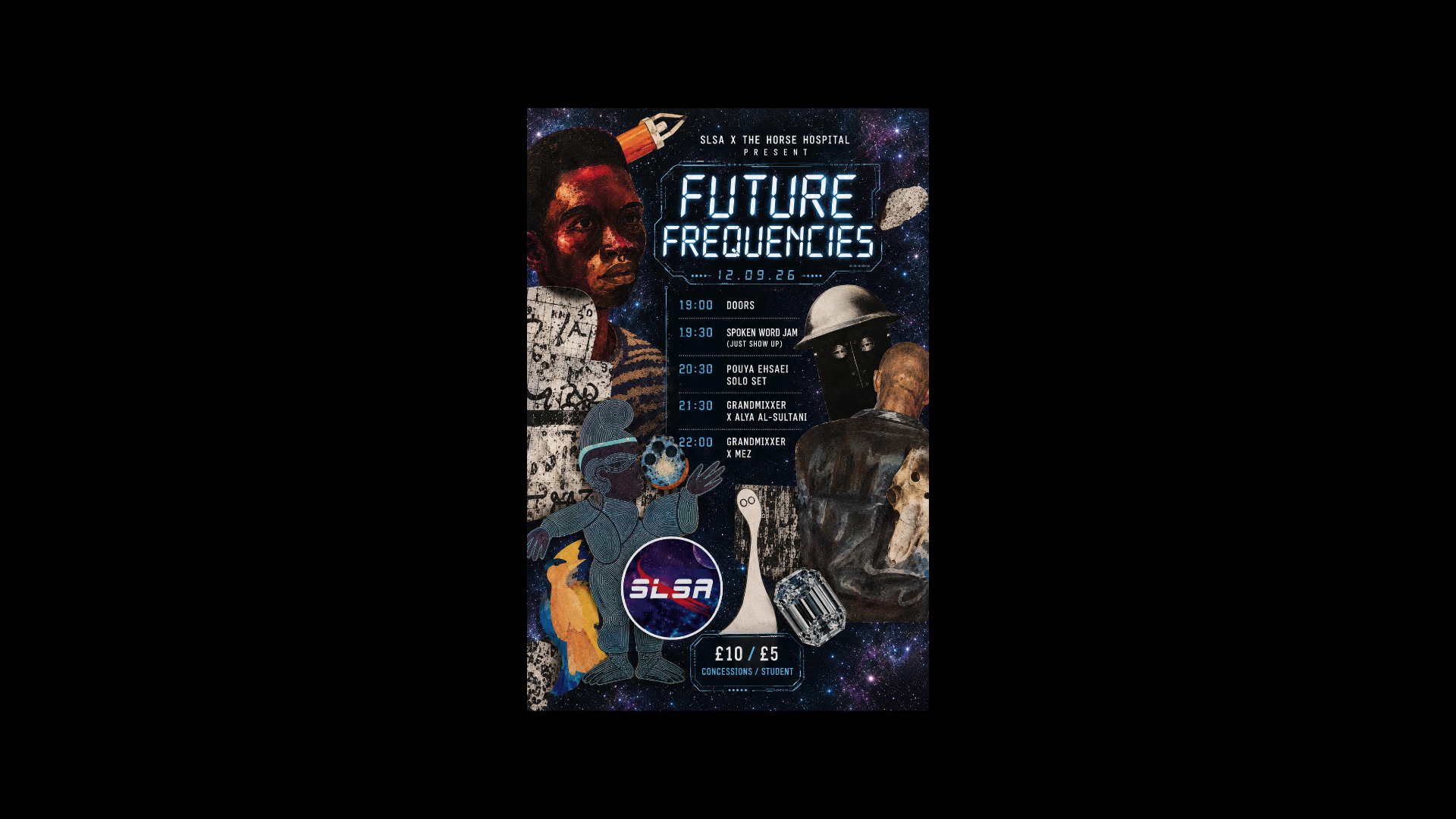  Saturday 12th September |  FUTURE FREQUENCIES  