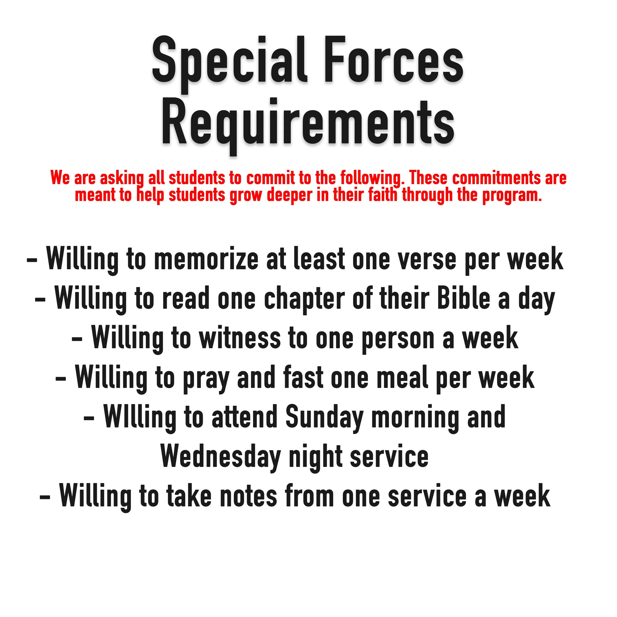 SPECIAL FORCES Christian Celebration Center special-forces-christian-celebration-center