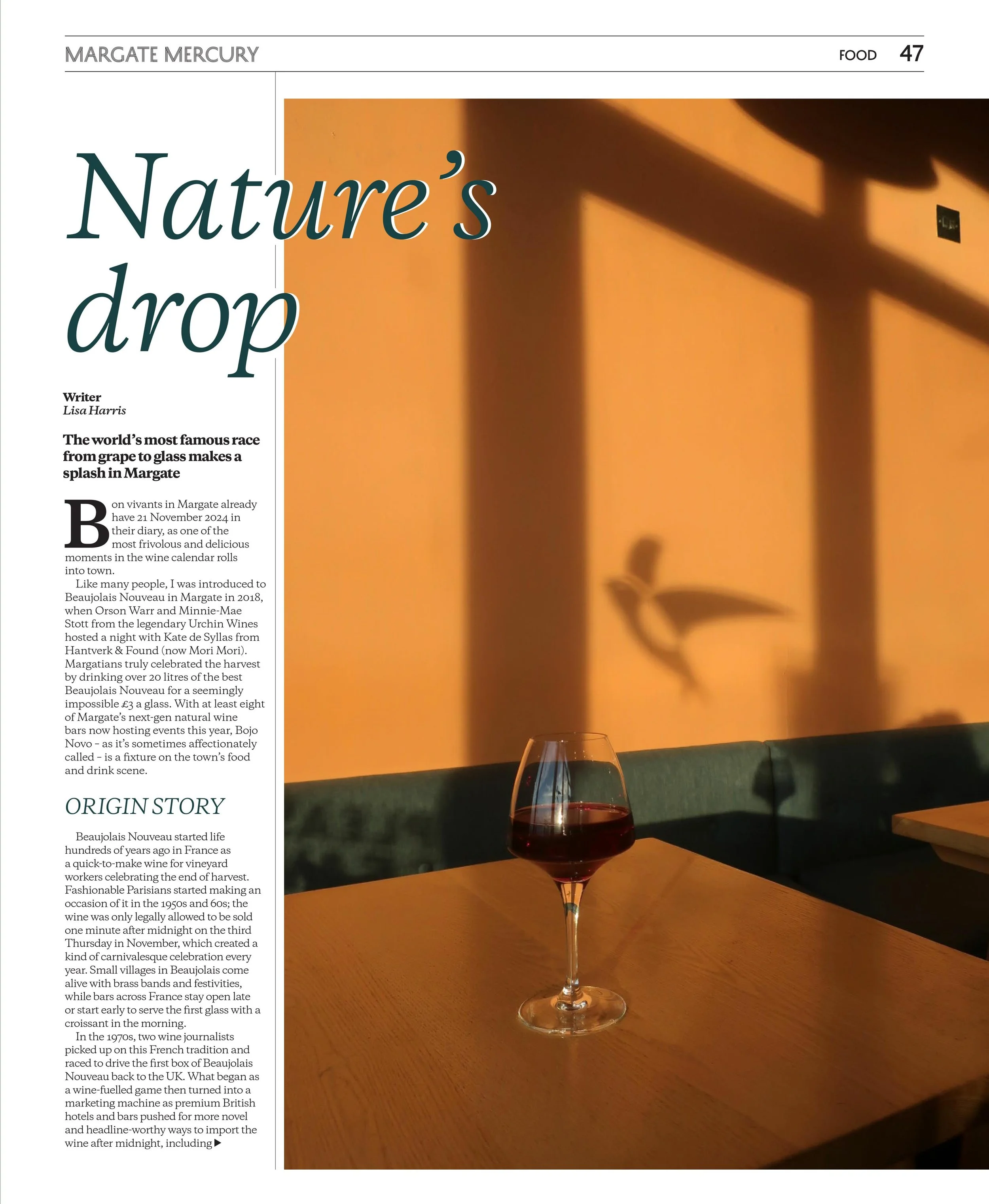 Beaujolais Nouveau trends feature