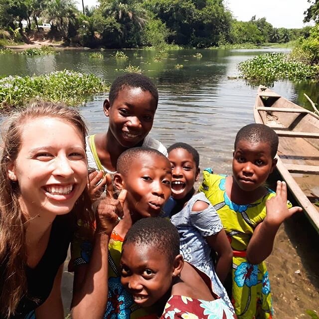 Therefore Missionary Jen Theriac @jentheriac95 posted this yesterday: We crossed a river to go to church. The girls taught the Sunday school. And after church we cooled off by splashing around in the water. For two of these girls it was their first t