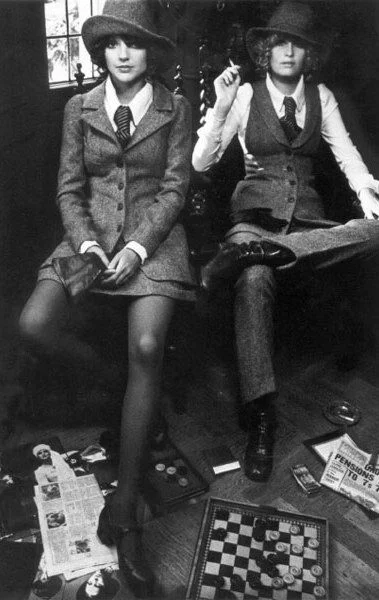 Inspiration: Woman in Biba suits 1960’s