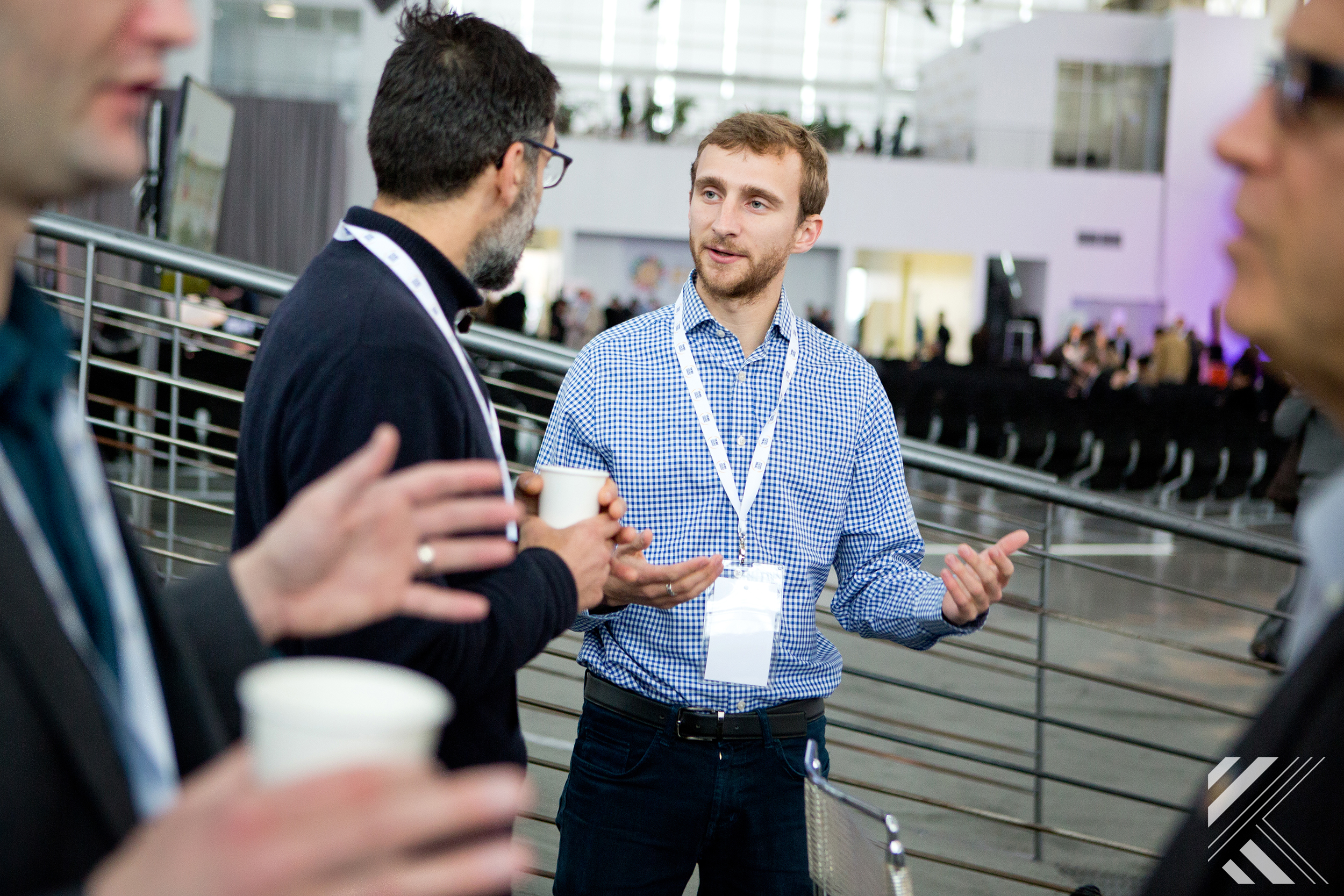 Networking during conference