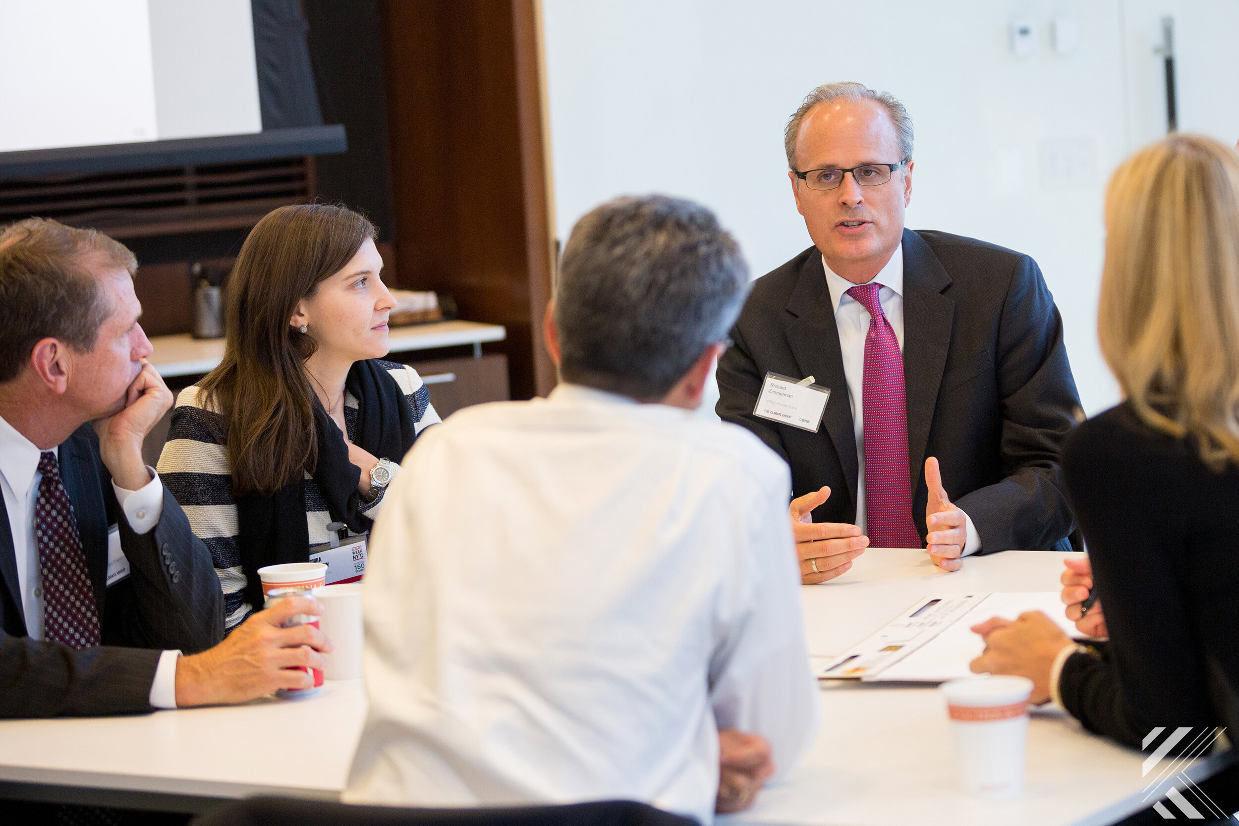 Breakout session during conference