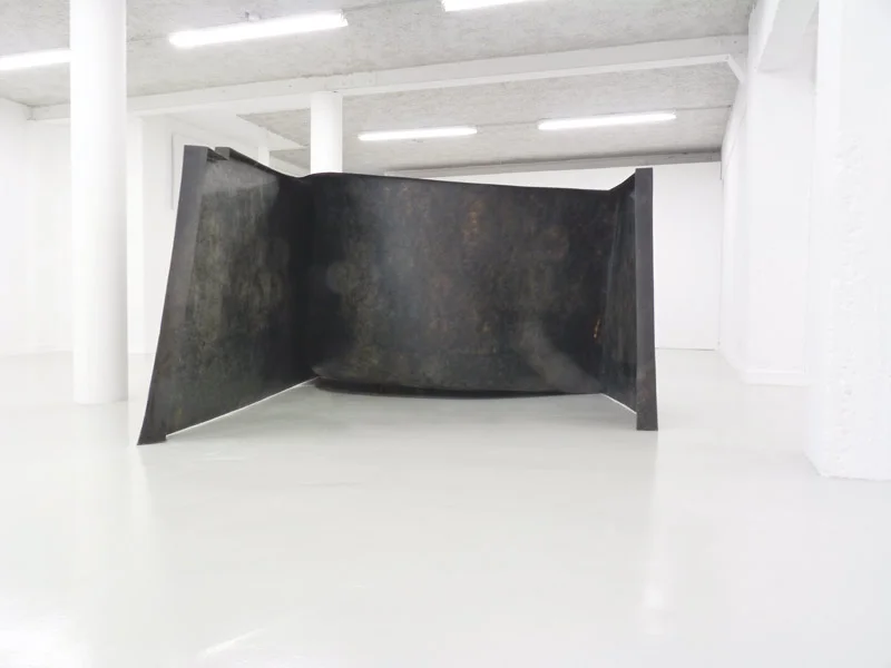 . For Y S . La litre. 2012 Epoxy resin & basalt fabrics. Dimensions: 145 x 300 x 212 cm