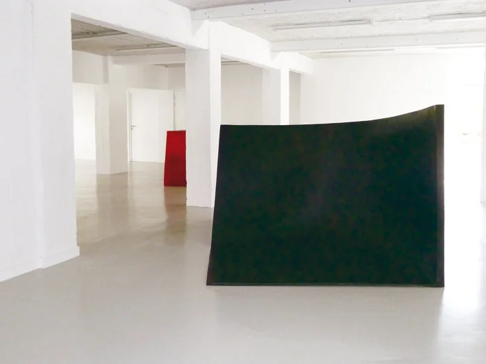 For Y S . La litre. 2012 Epoxy resin & basalt fabrics. Dimensions: 145 x 300 x 212 cm