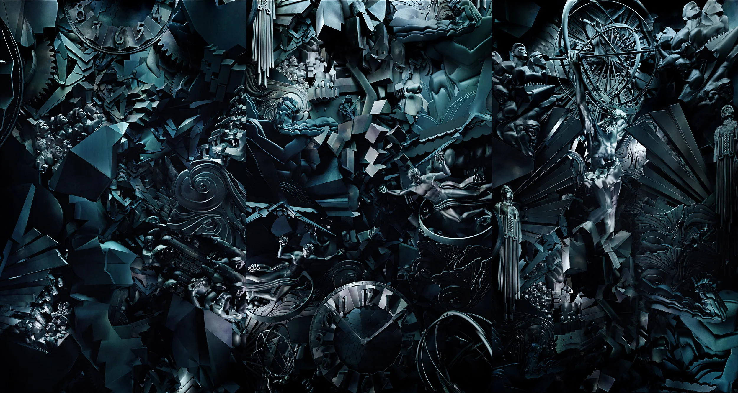 Single-channel 3D, video, color, sound, 02:00m, loop