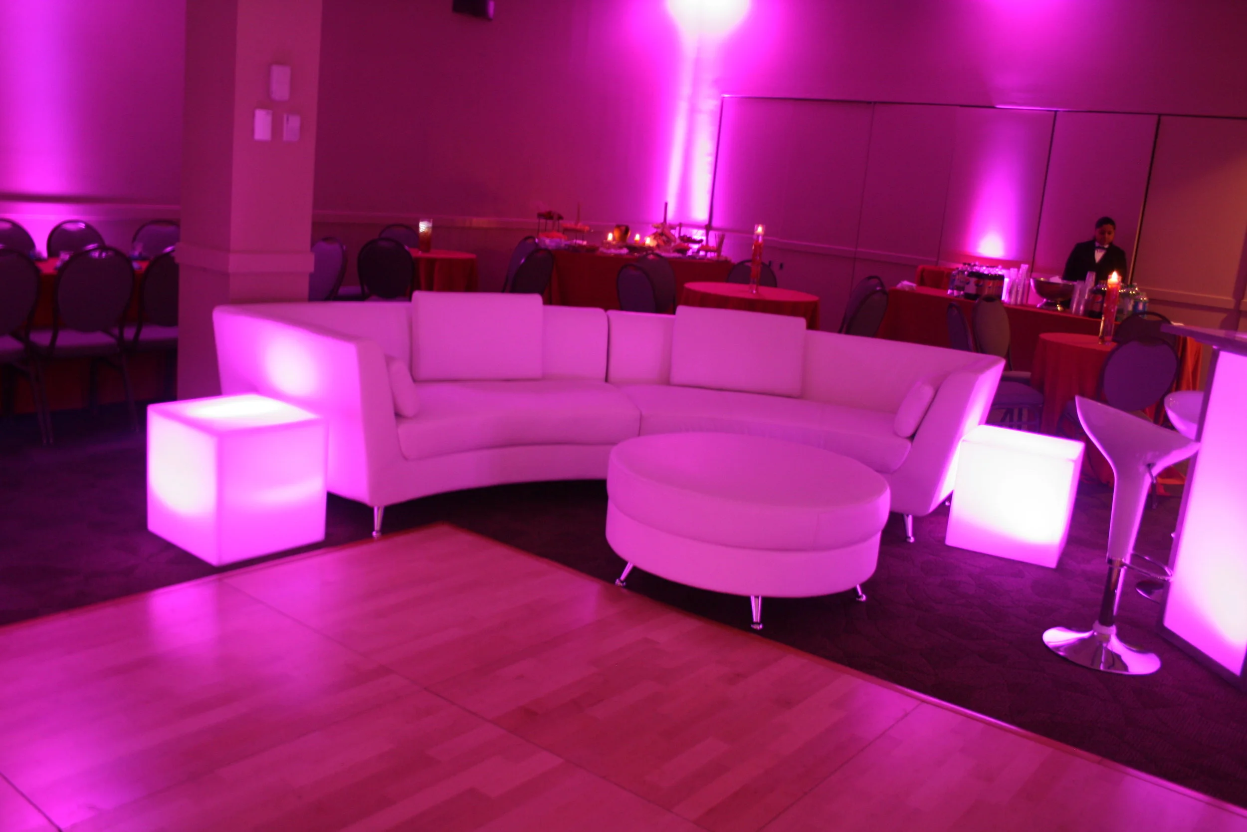 2 Piece Curved Sectional