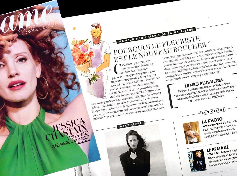 "LE NEC PLUS ULTRA" Elle Magazine, Janvier 2018.