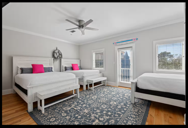 Queen Bed (In Shared Room)