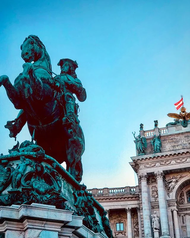 Vienna at Christmas has to be my favorite city! From all the classical music history to the stunning architecture, plus the holiday lights, it is so magical. We had the chance to see a Mozart and Strauss concert and afterwards we explored the town at