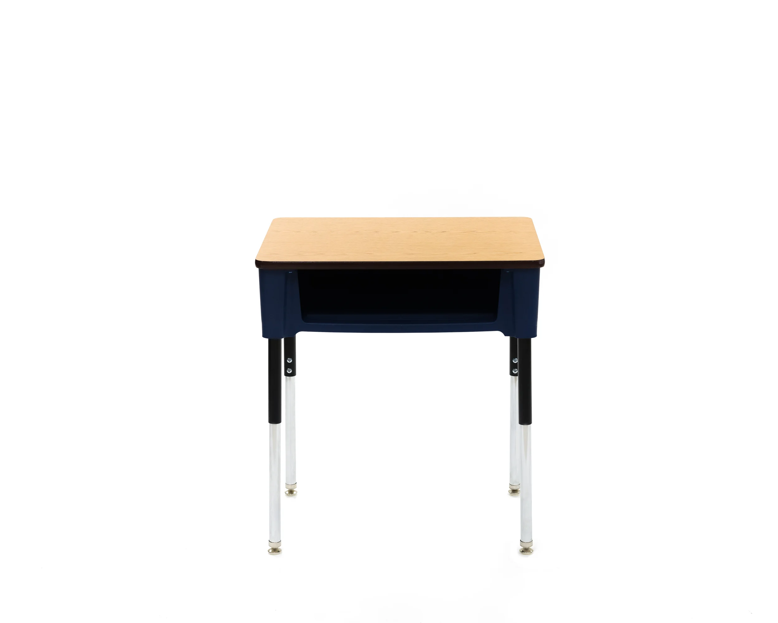 3200 desk navy with oak FB top back view.jpg