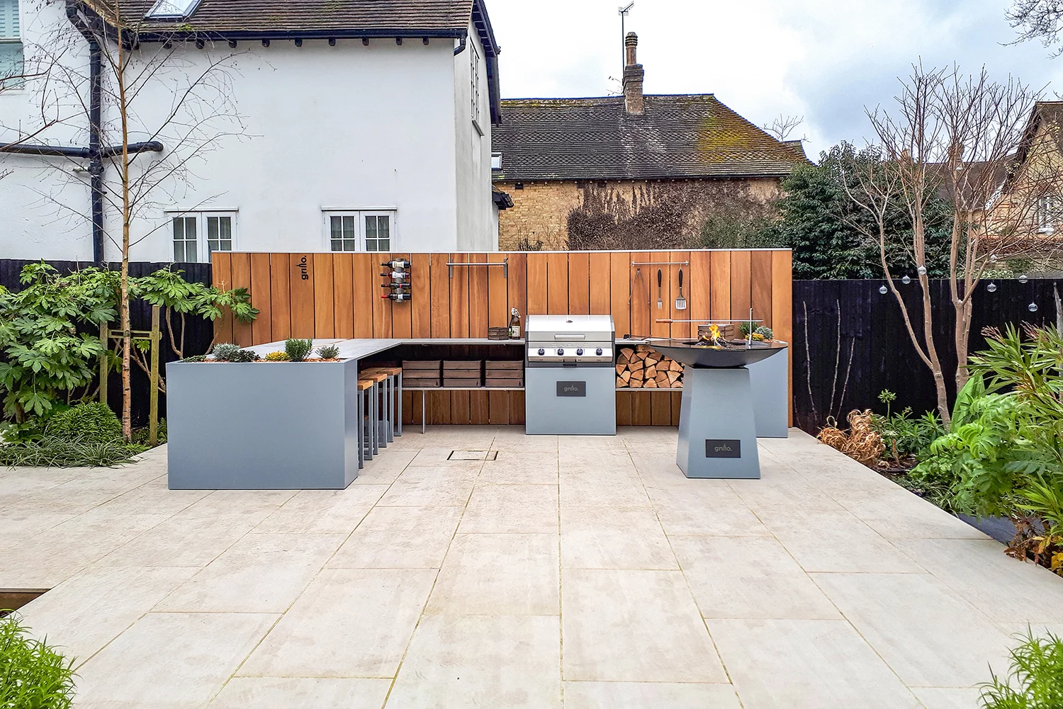 Outdoor Kitchen Design Ideas Inspiration Completed Installations Projects Grillo Beautiful Outdoor Kitchens