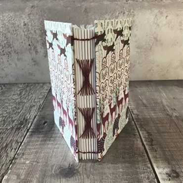 A6 Woodland Handbound Book