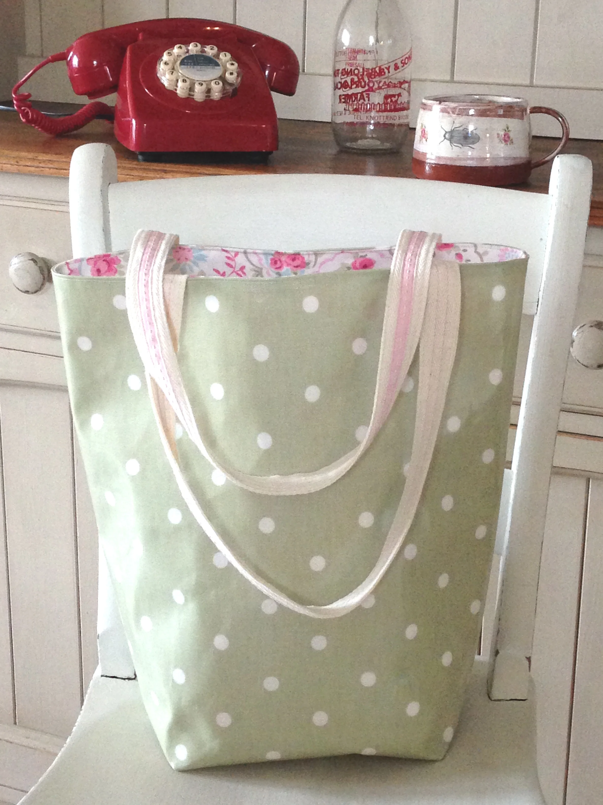 Original sage dotty shopper.JPG