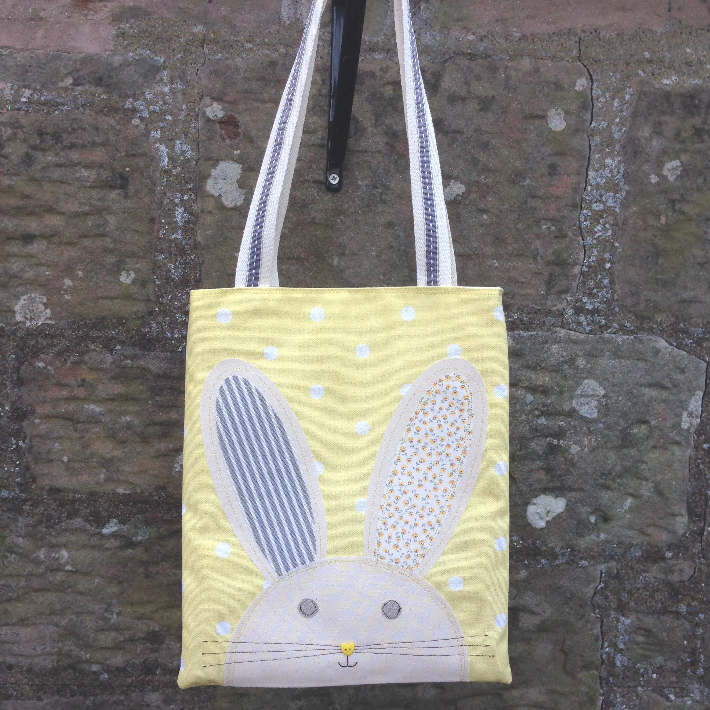 Original Yellow Dotty Bunny Bag.JPG