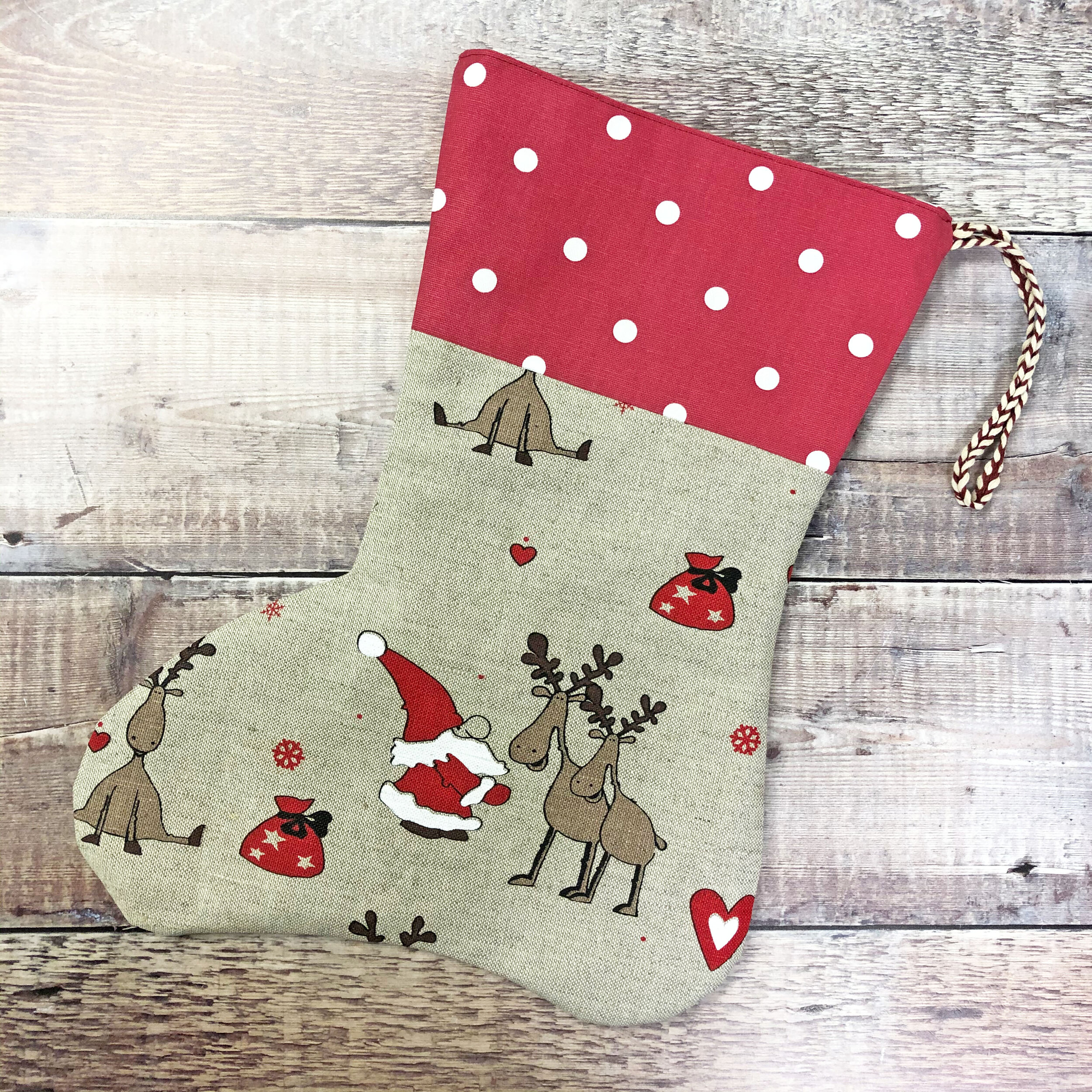 Christmas Stocking Santa