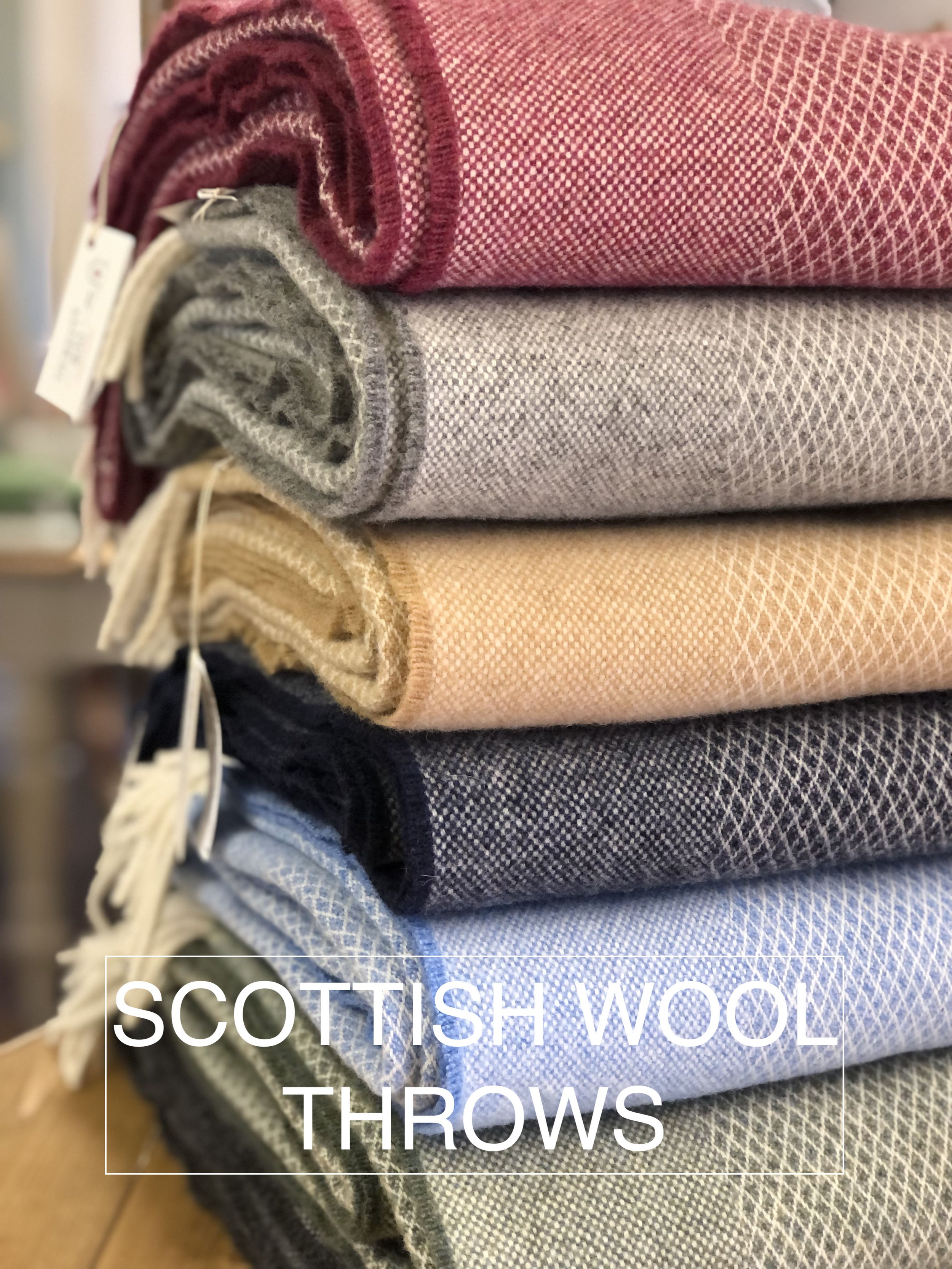 Scottish Wool Throws