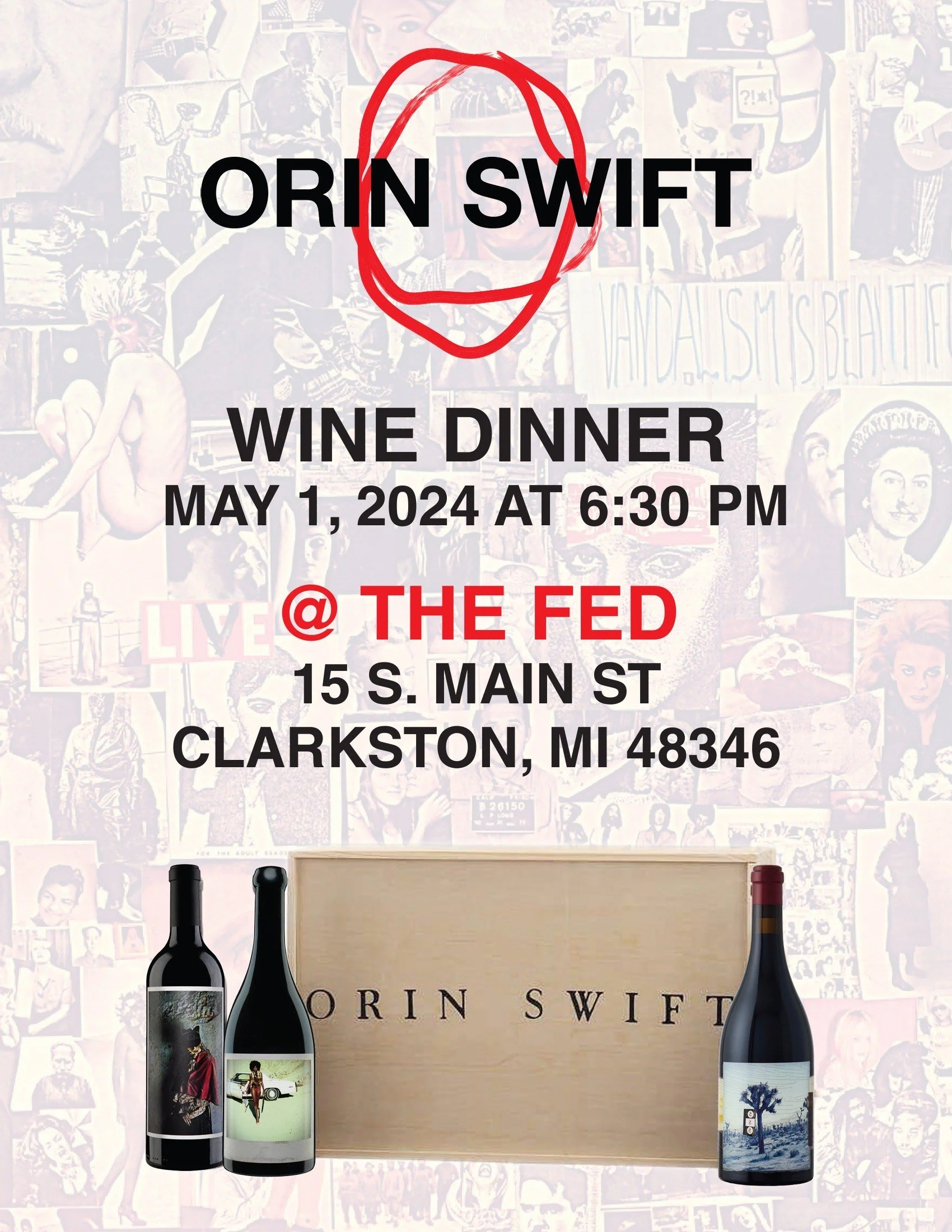 Orin Swift Wine Dinner