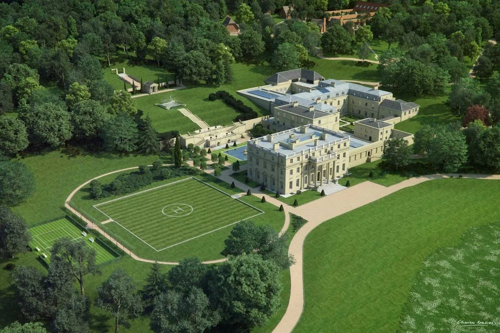 Artists impression of Benham Park