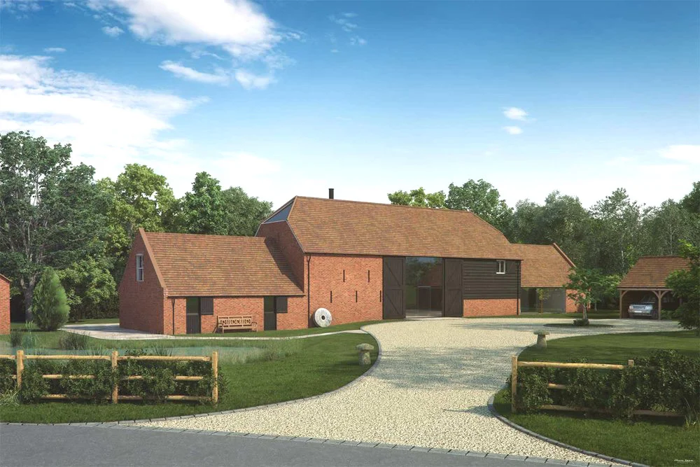 Artists impression of a barn conversion