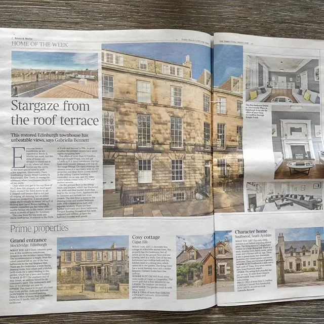 Home of the week in The Times ‘Bricks and Mortar’ section.