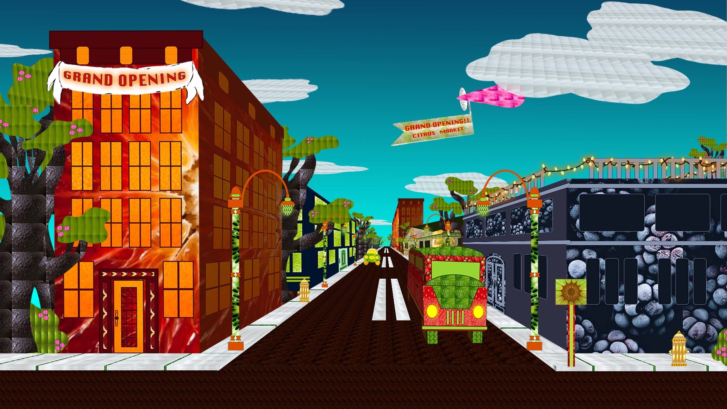 fruit city - prints available