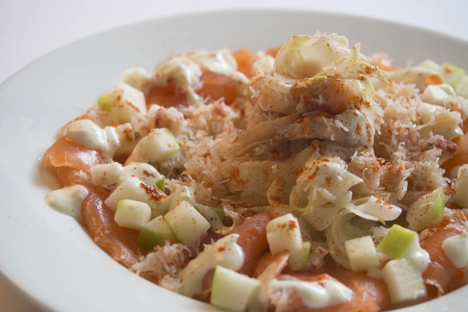 crab, salmon, avocado, fennel and apple salad1 web.jpeg