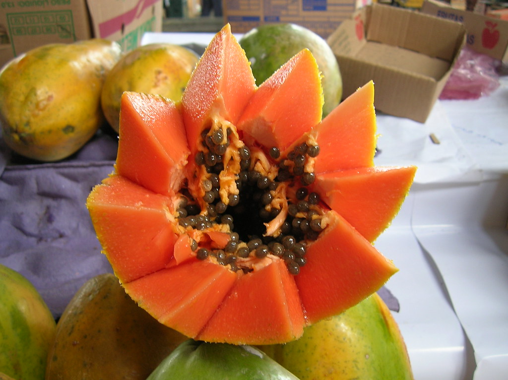 1 medium papaya = 60mg