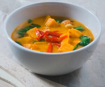 thai curry sweet potato soup