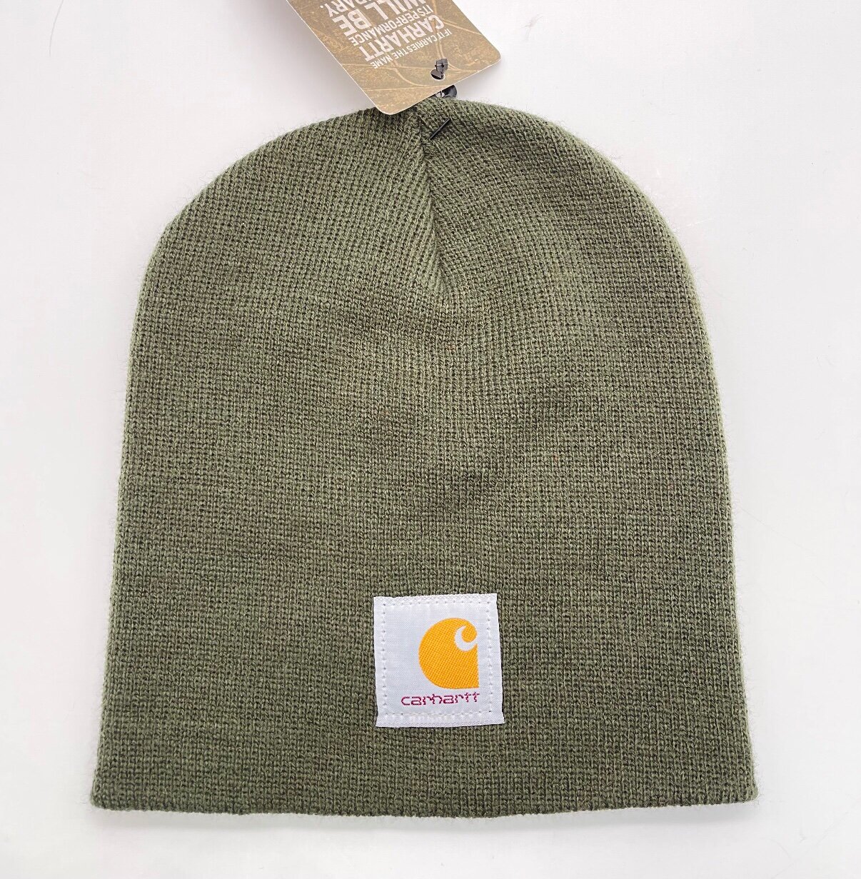 carhartt beanie olive green