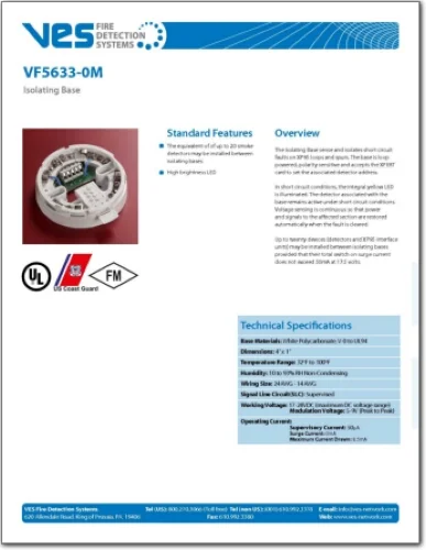 VF5633-0M , Marine Isolating Base