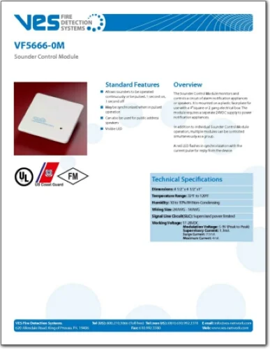 VF5666-0M , Marine Sounder Control Module