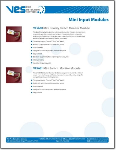 Mini Input Modules