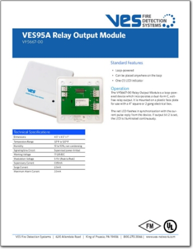 VF5667-00, VES95A Relay Output Module