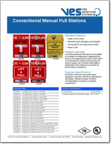    Conventional Manual Pull Stations   