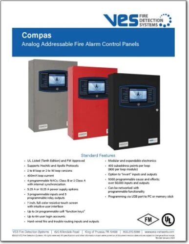 Compas Fire Alarm Control Panel