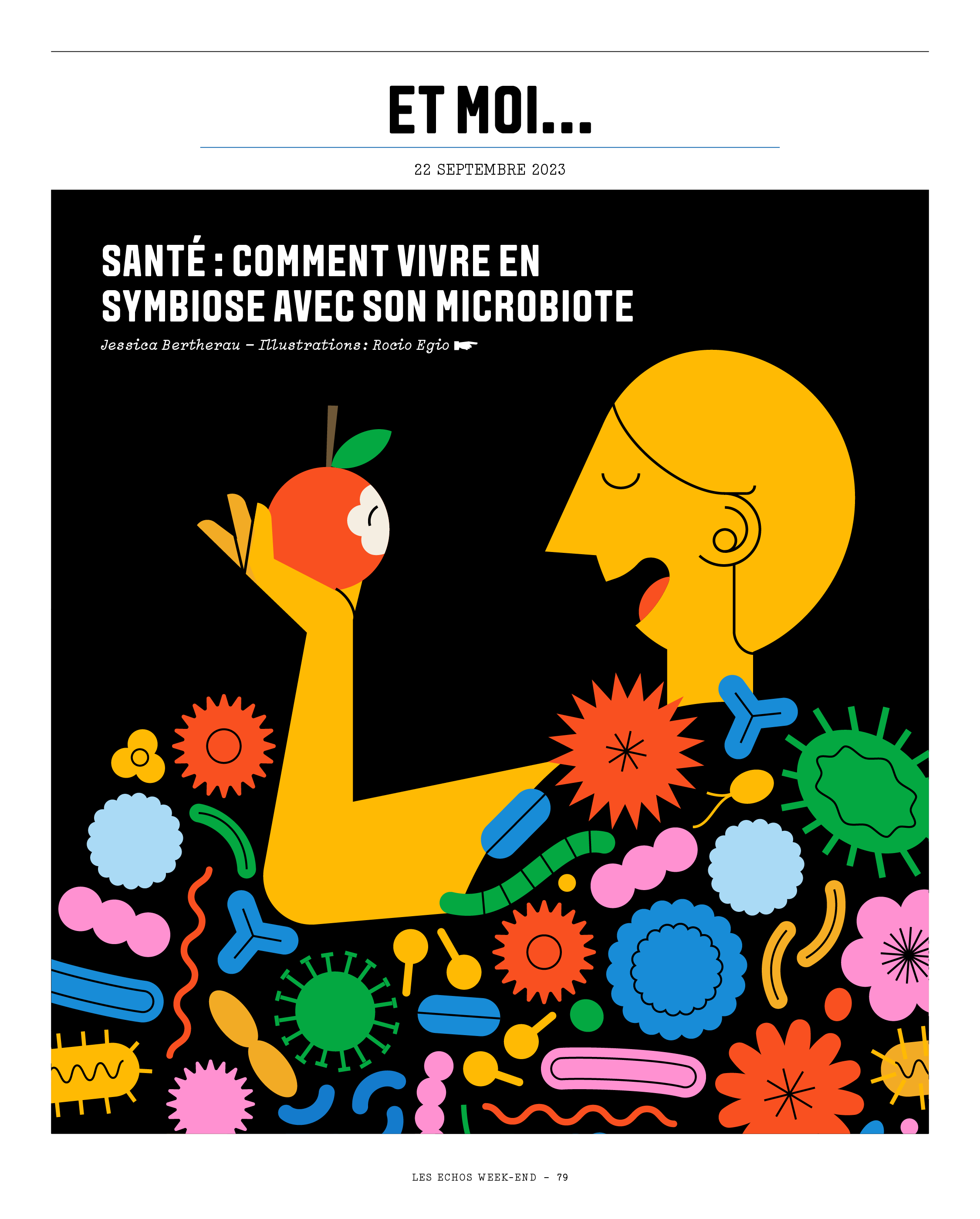 Les Echos Weekend | Editorial illustration