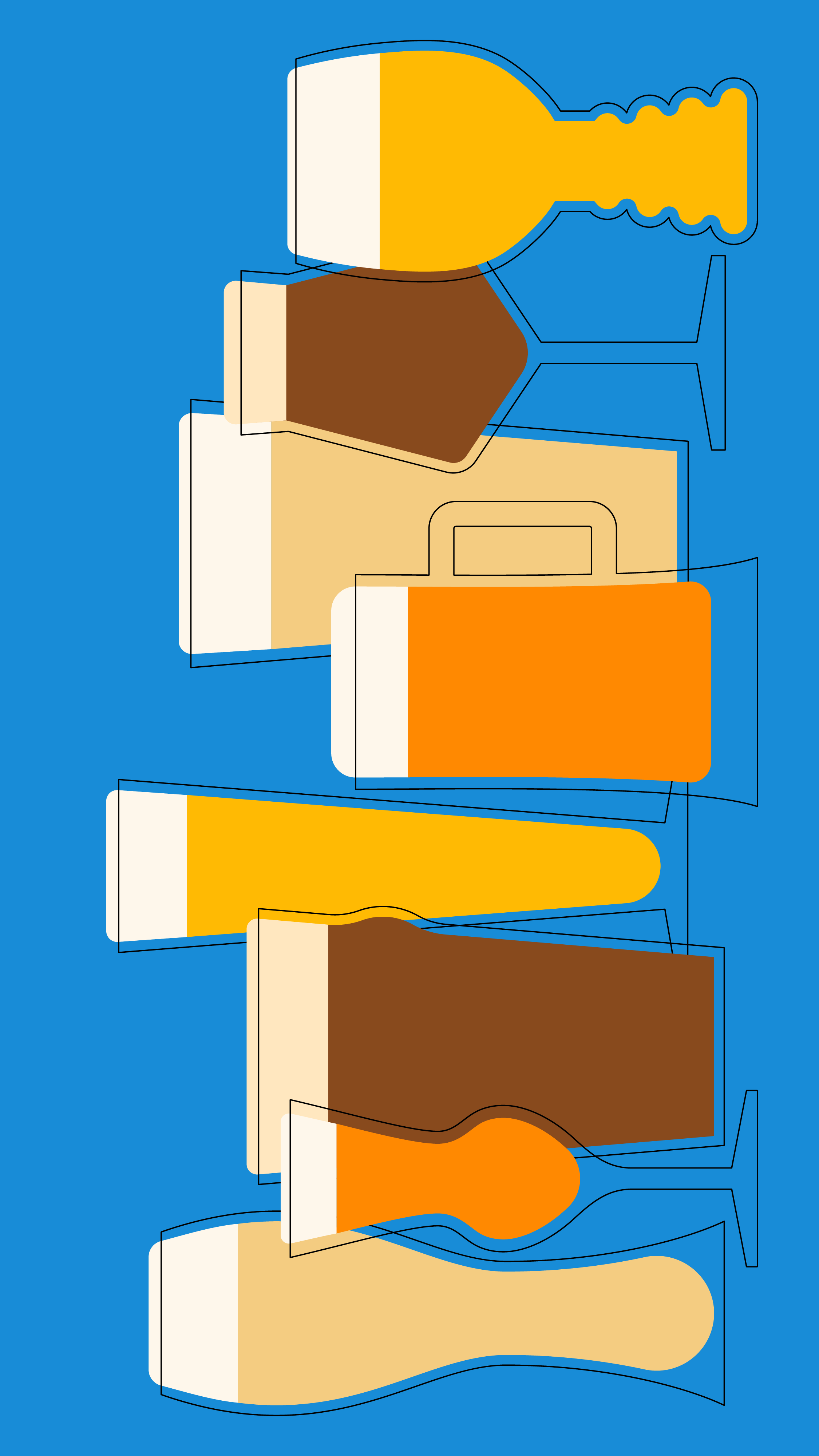 Punch Drinks | Editorial illustration