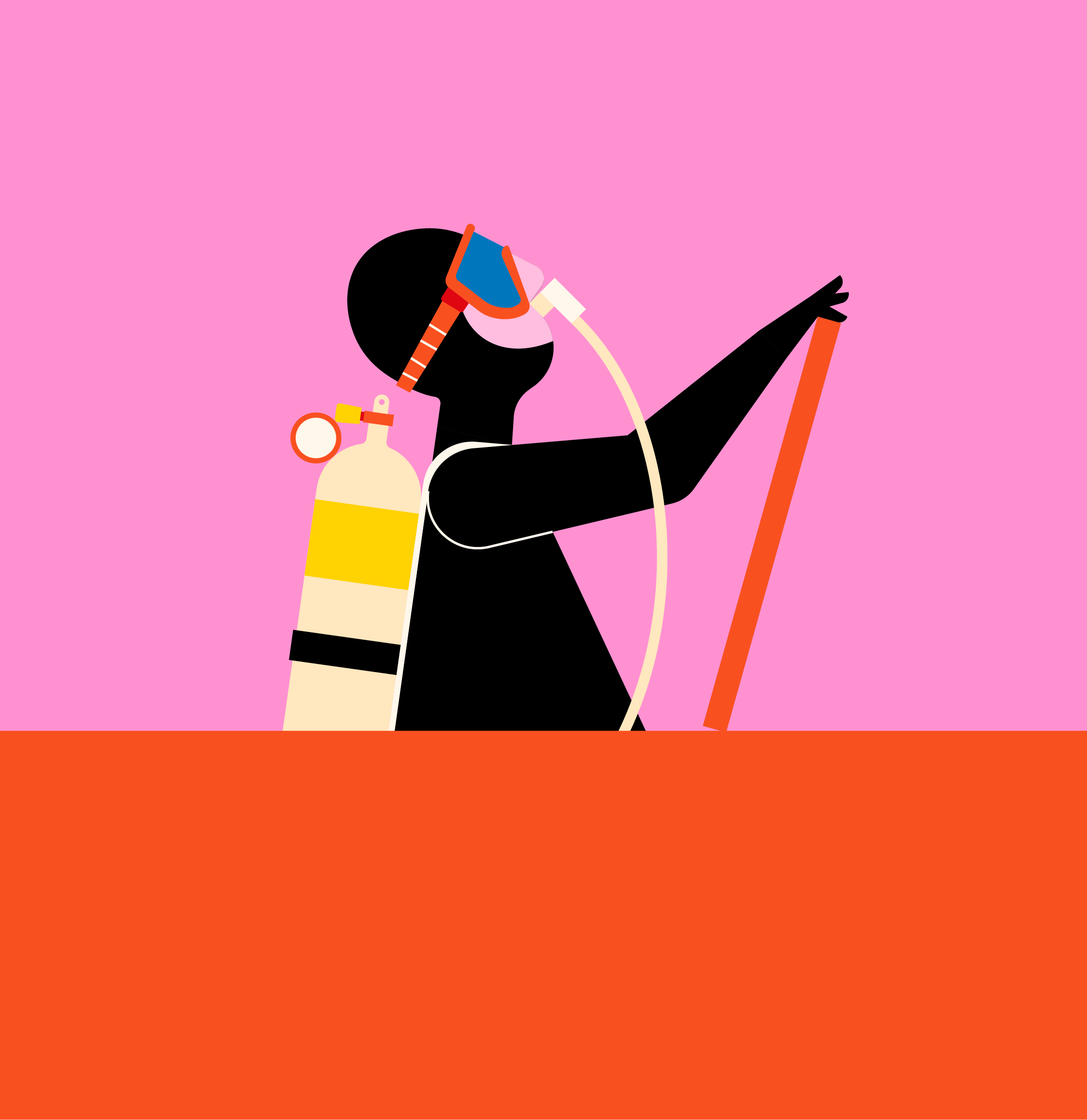 Maison Georger | Editorial illustration