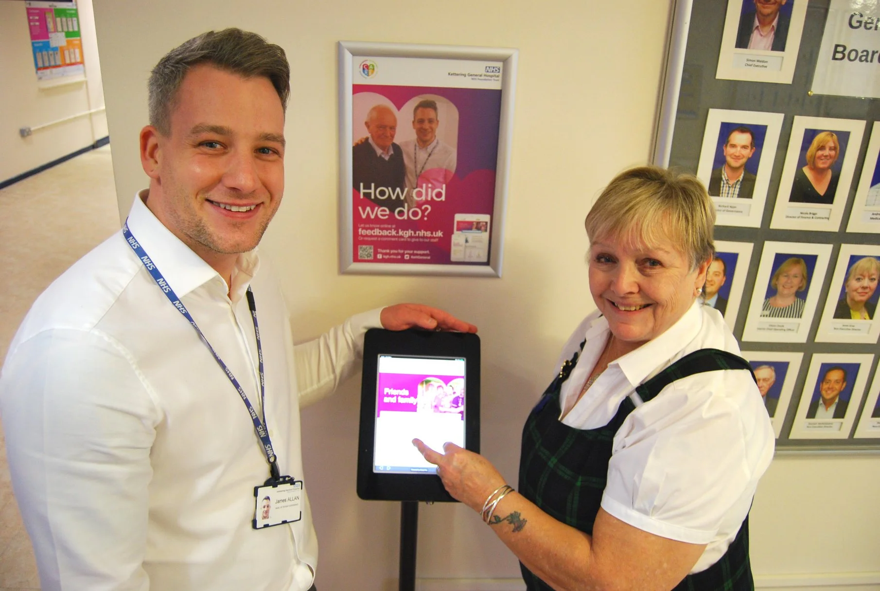 Head of Patient Experience and Involvement, James Allan
