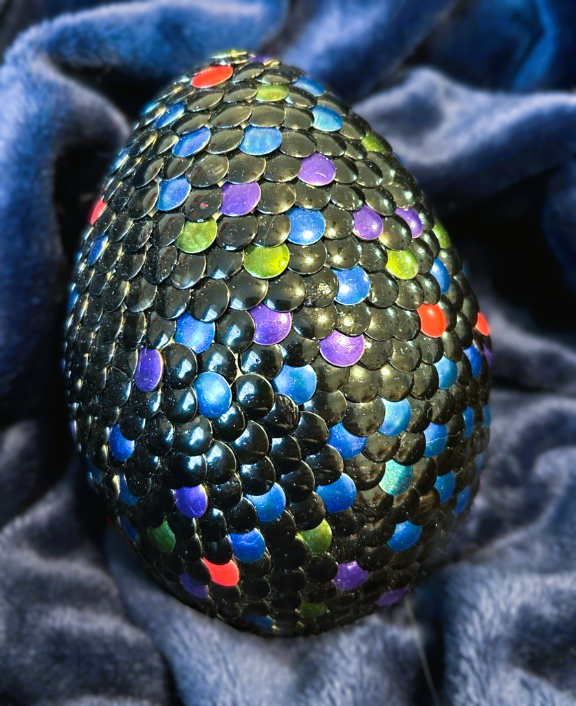 Large Darkness Dragon Egg